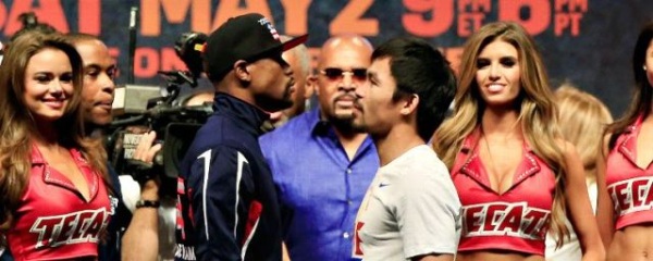 ¡Todo listo! Floyd Mayweather y Manny Pacquiao pasan pesaje sin problema para la pelea