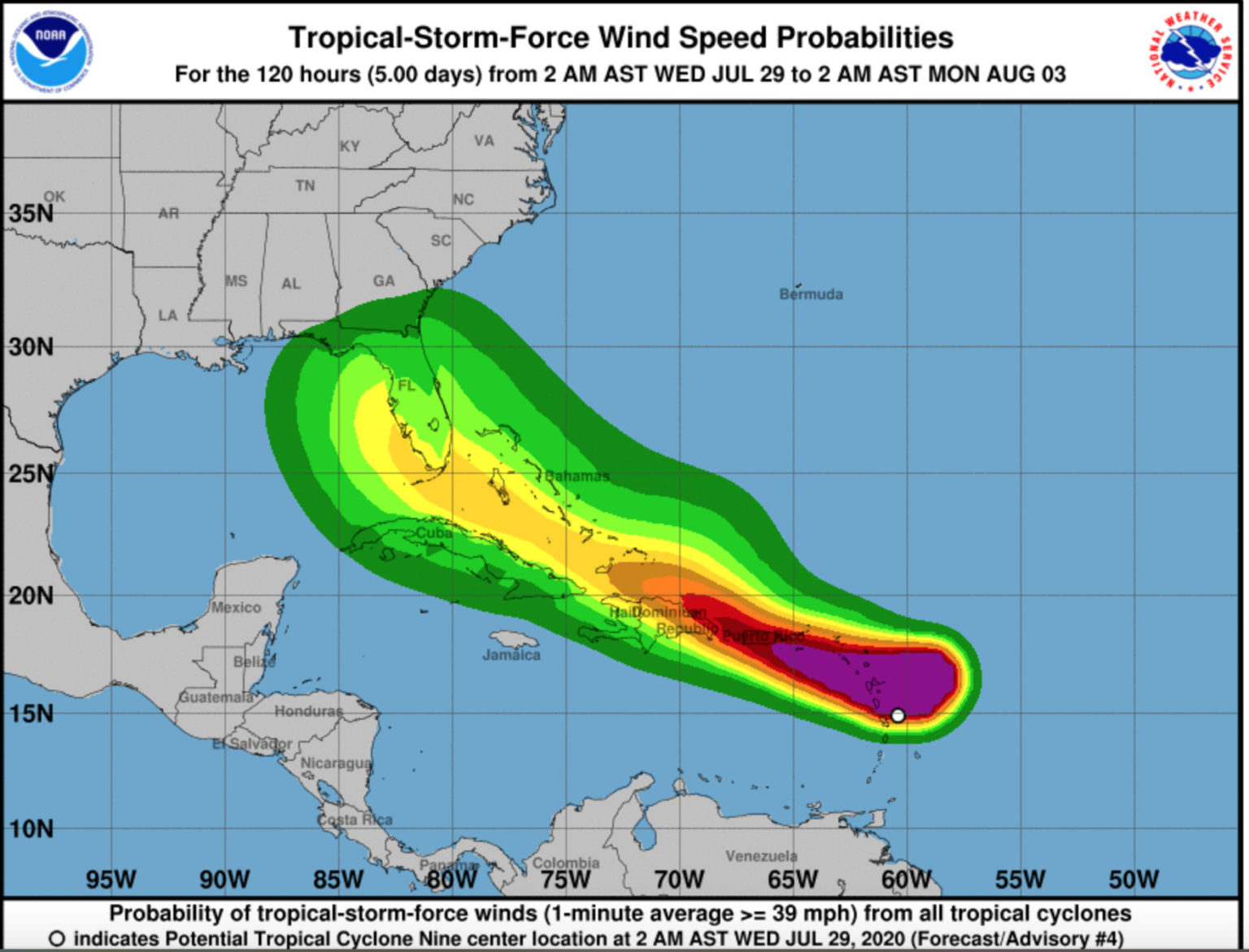 RD sigue en la ruta de peligrosa tormenta tropical Últimas Noticias