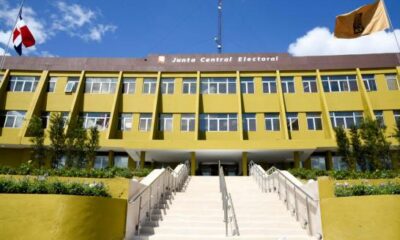 Fachada principal de la JCE