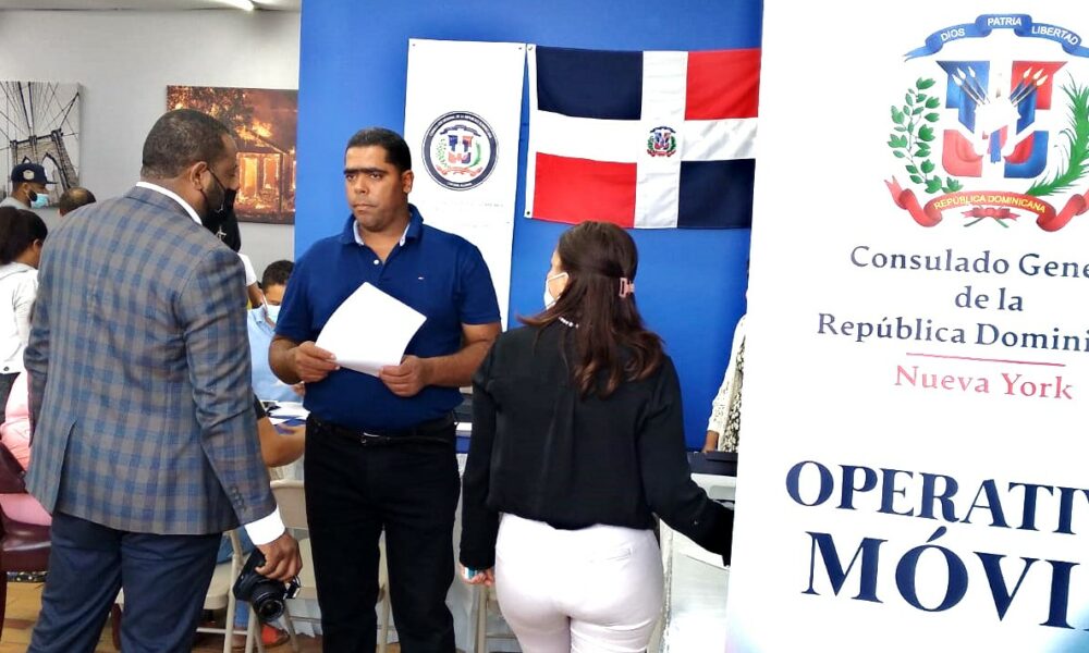 Consulado Dominicano en NY anuncia operativos móviles en este mes de
