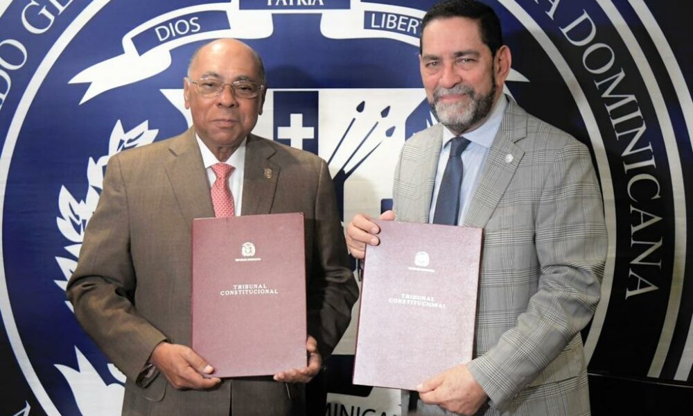 Tribunal Constitucional y Consulado Dominicano en Nueva York firman acuerdo de cooperación