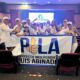 Integrantes de PILA en una de sus reuniones recientes coordinando las acciones a emprender para apoyar la repostulación del presidente Luis Abinader.