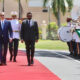 El presidente Abinader y su homólogo de la República Cooperativa de Guyana, Mohamed Irfaan Ali.