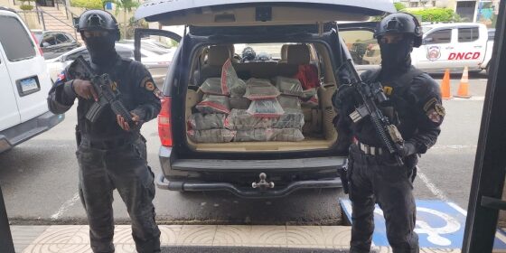 La droga incautada.