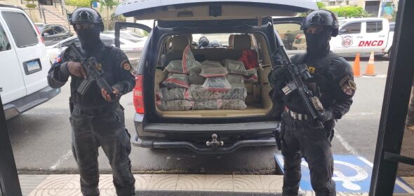 La droga incautada.