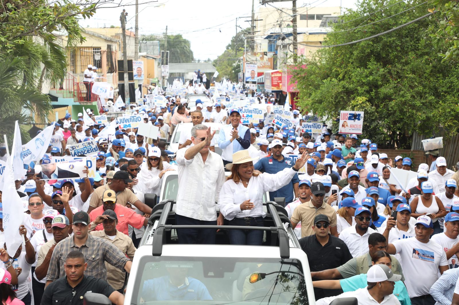 San Pedro de Macorís se desborda en apoyo a la reelección de Luis Abinader  - Últimas Noticias de la República Dominicana